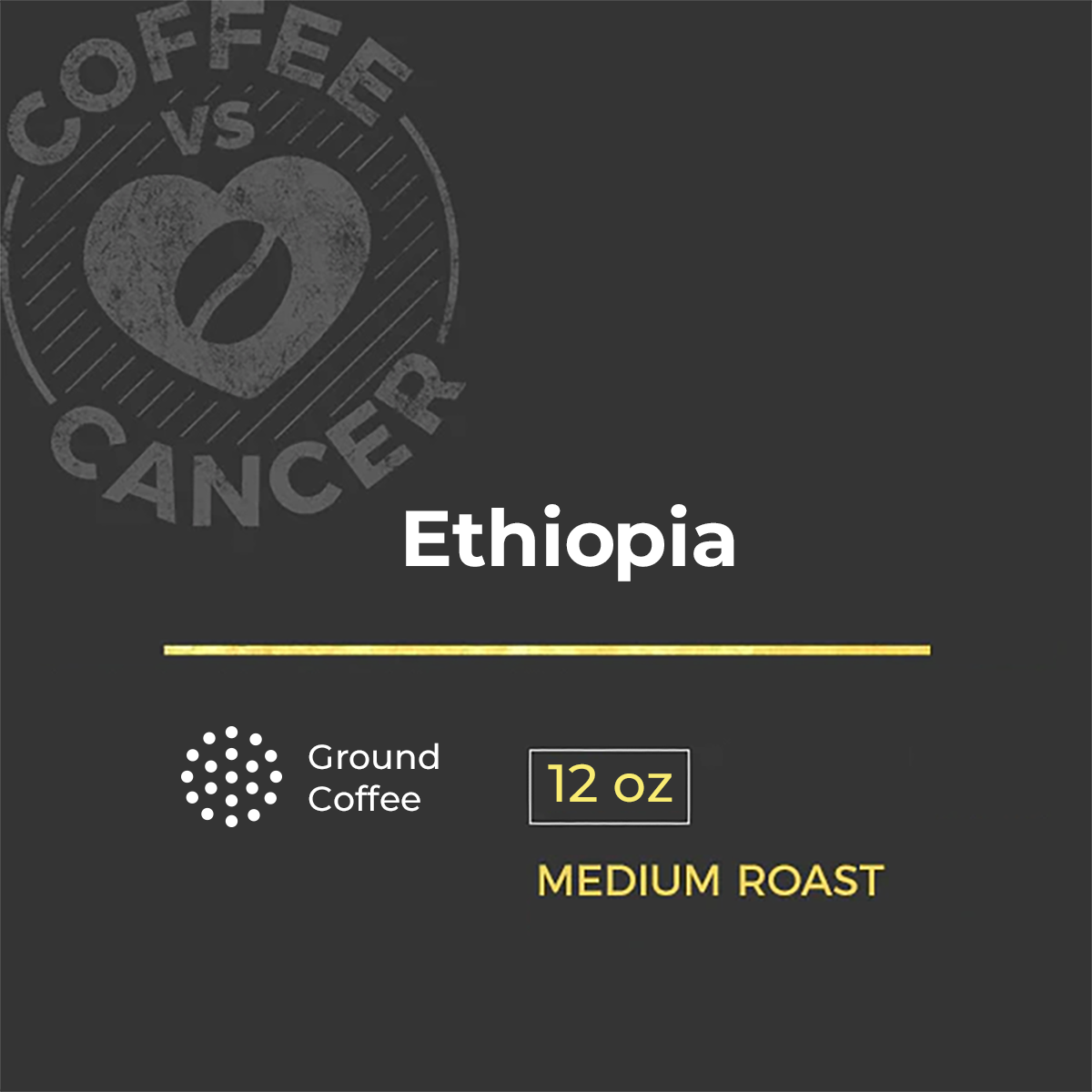 12 Oz Ethiopian Yirgacheffe (Ground)