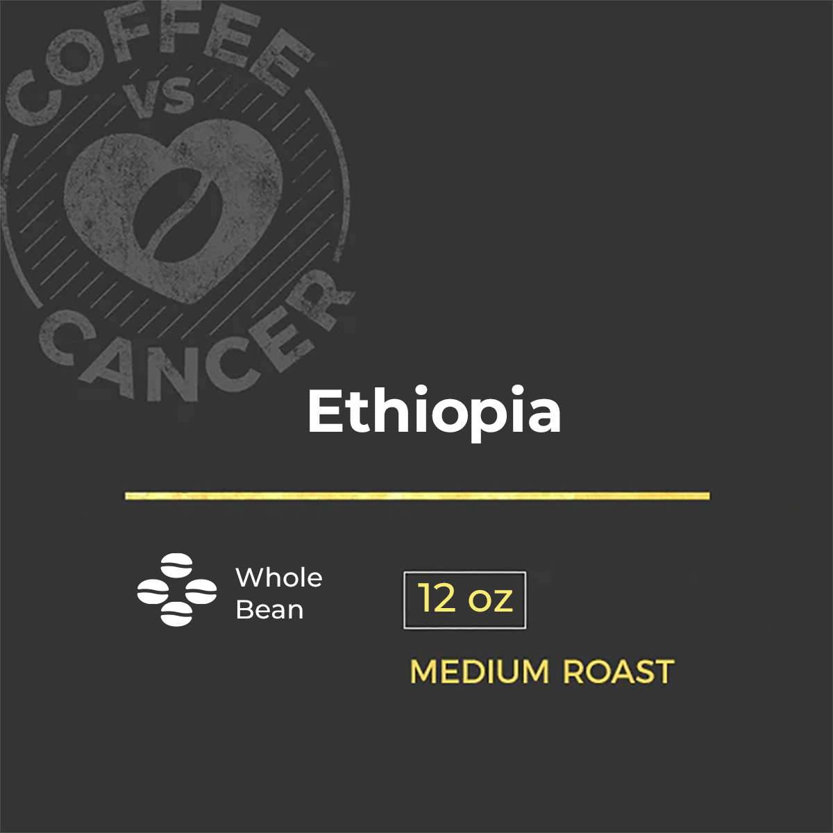 12 Oz Ethiopian Yirgacheffe (Bean)