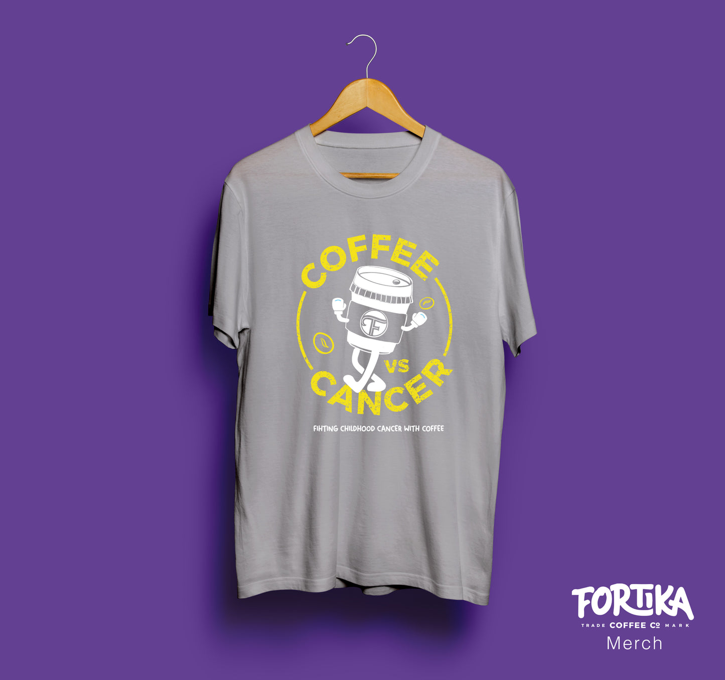 Coffee vs Cancer- T Shirt