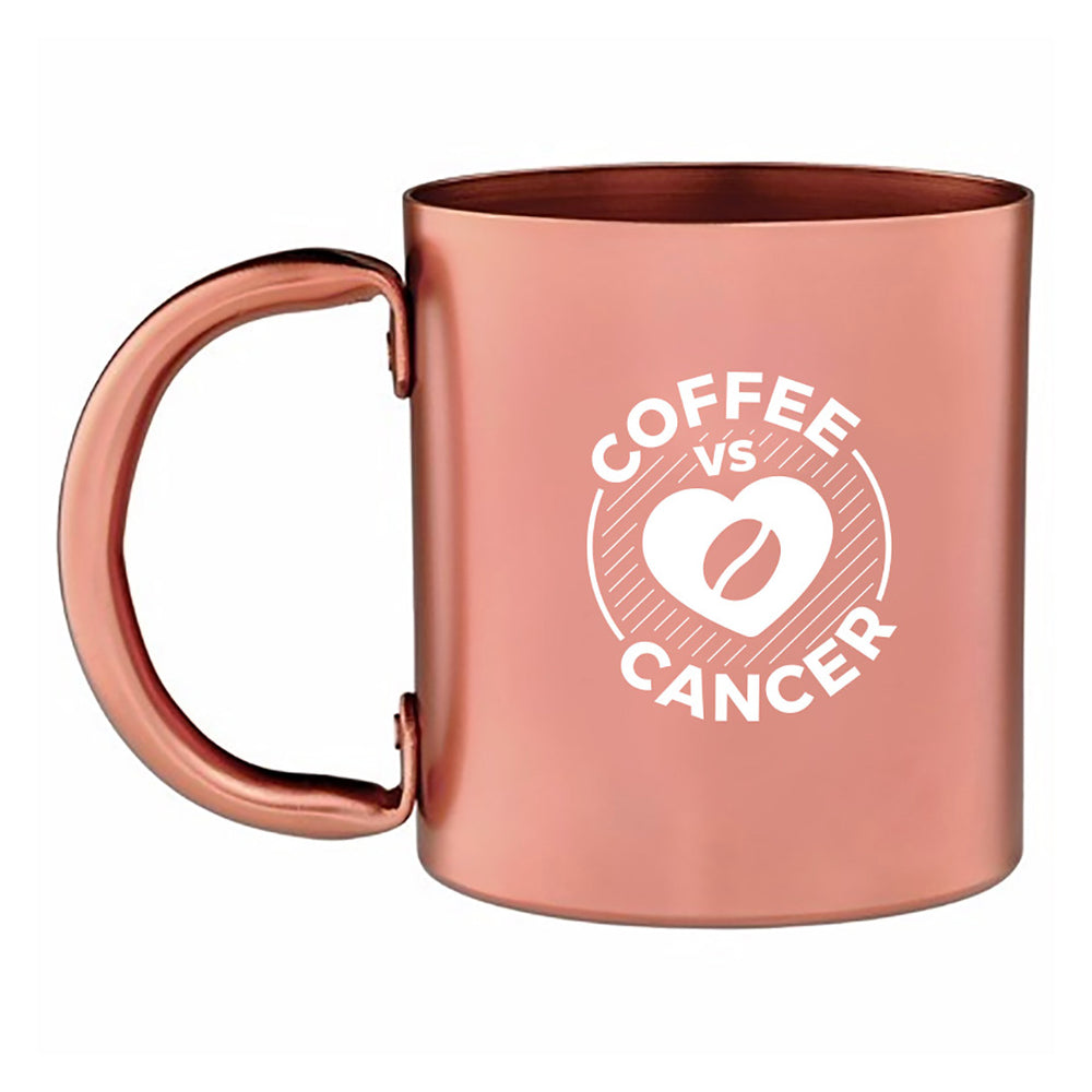 Metal coffee mug
