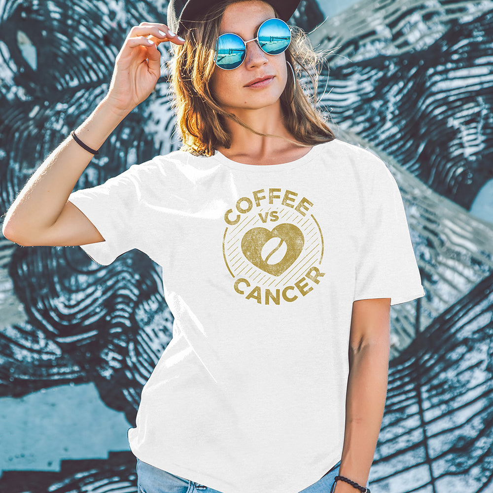 White Coffee vs Cancer TShirt